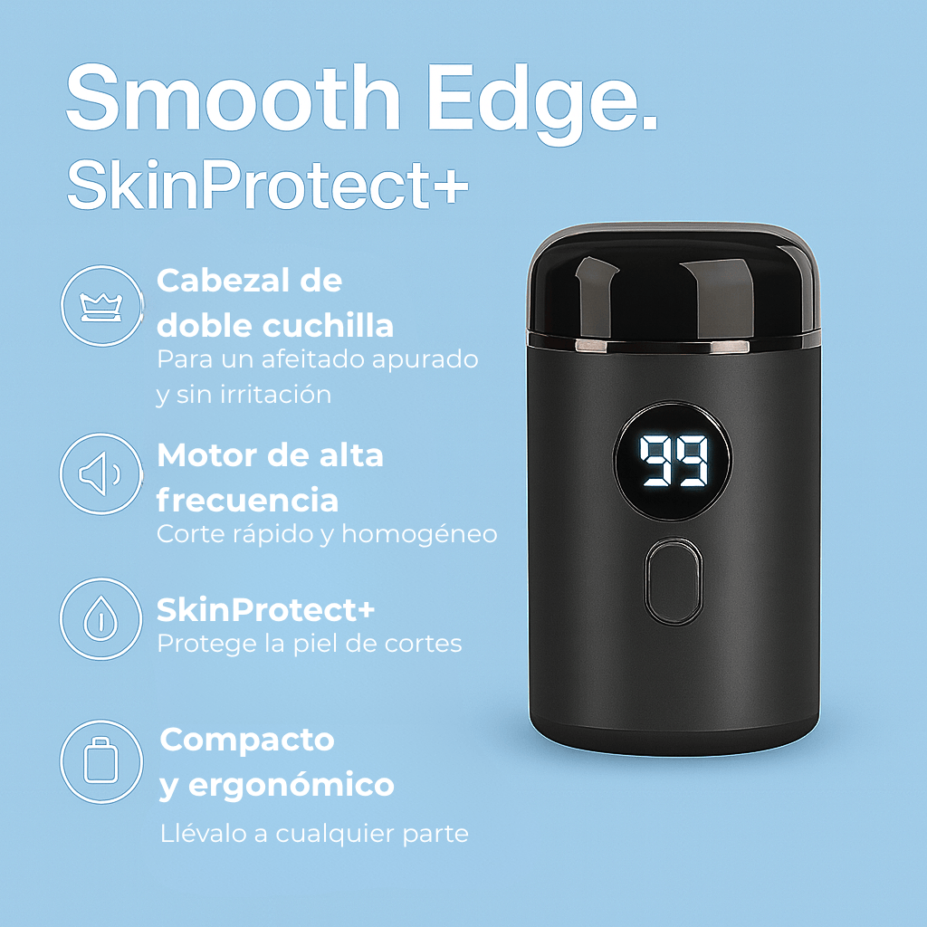 SkinProtect+ · Aparato de afeitar portátil