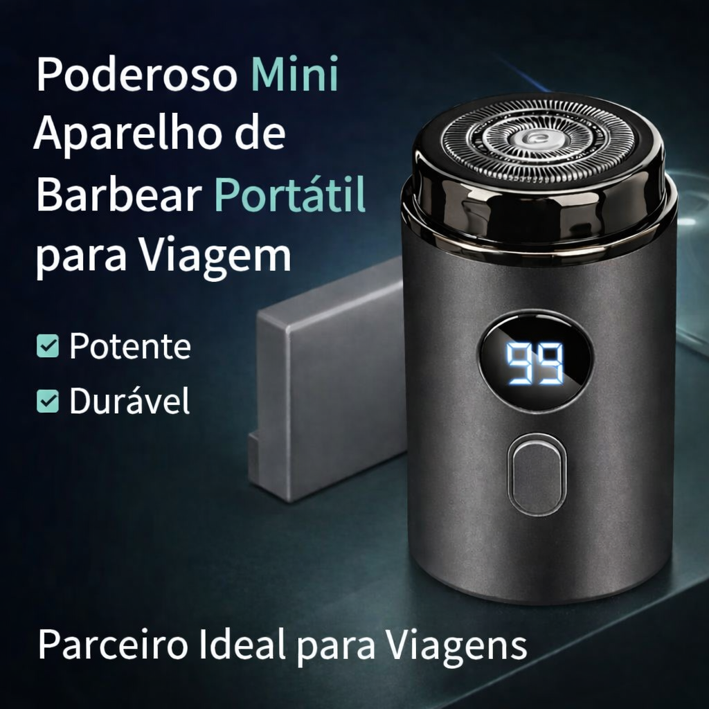 SkinProtect+ - Máquina de barbear potente