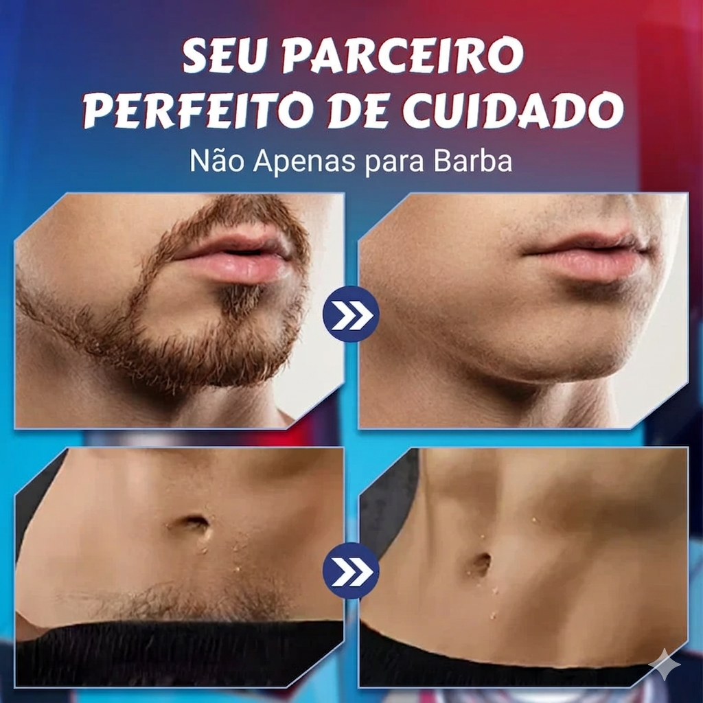 SkinProtect+ - Máquina de barbear potente