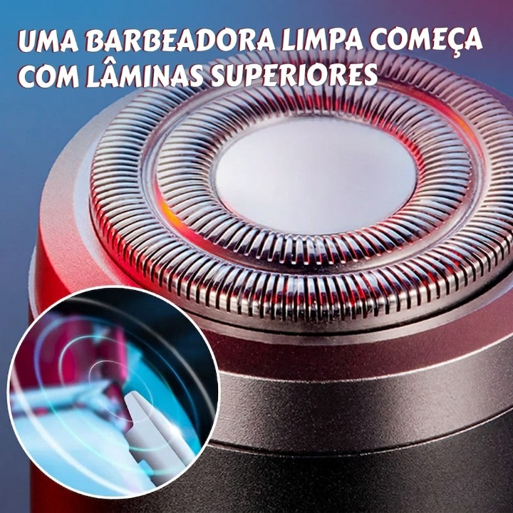 SkinProtect+ - Máquina de barbear potente