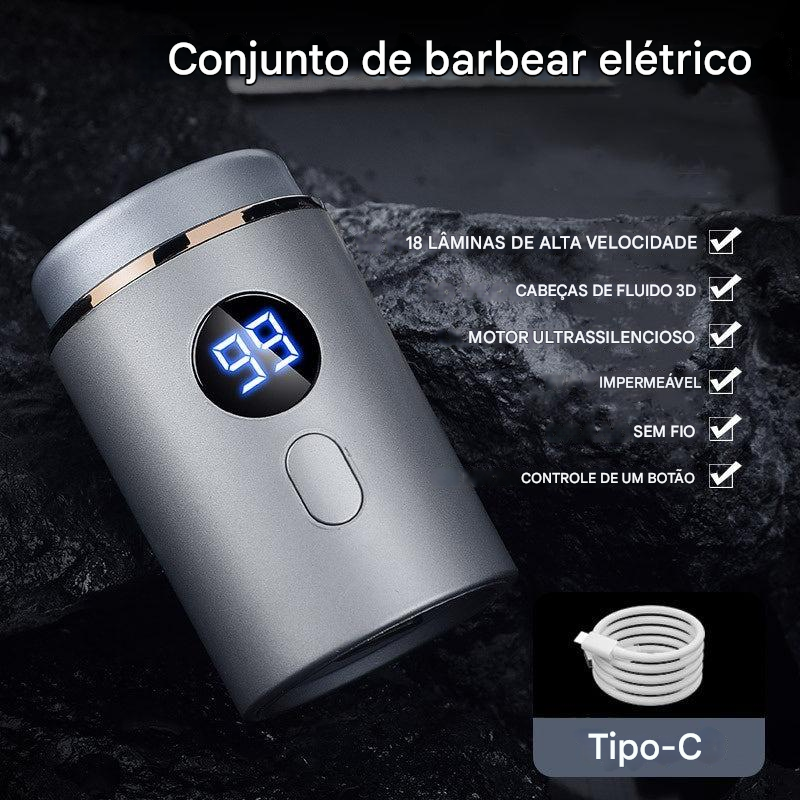SkinProtect+ - Máquina de barbear potente